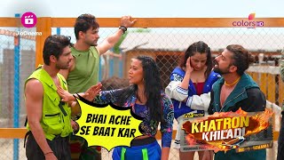 Abhishek ने Ashish को उसकी tone निचे करने को कहा  Khatron Ke Khiladi S14 [upl. by Eannyl]