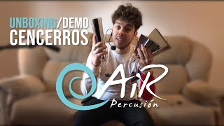 UNBOXINGDEMO de Cencerros Air Percusión por lauchalarsen [upl. by Ginni436]