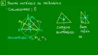 Mediatrizes e circuncentro  Triângulos  Matemática [upl. by Merle]