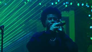 The Weeknd  Blinding Lights iHeartRadio Jingle Ball Live Performance [upl. by Notsew]