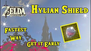 How to get the Hylian Shield Breath of The Wild [upl. by Adelbert]