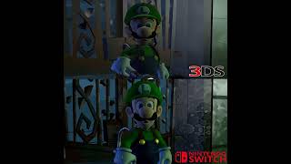 Luigis Mansion 2 HD Polterpup Swallowing the Key Haunted Towers 3DS Vs Switch [upl. by Enawtna]