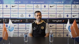 TIERNAN LYNCH  LARNE FC  PRESS CONFERENCE [upl. by Ashok91]