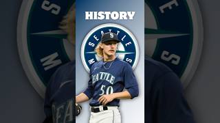 Bryce Miller is making Seattle Mariners history shorts seattle mariners [upl. by Oribella]