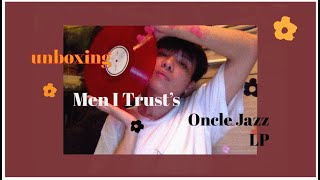 unboxing Men I Trust  Oncle Jazz  double LP  red version [upl. by Yrellav]