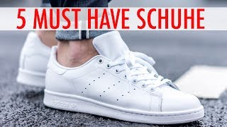 5 MUST HAVE SCHUHE für MÄNNER ● MÄNNER SCHUHE die JEDER haben MUSS  DANIEL KORTE [upl. by Nesline]