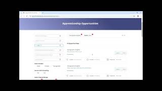 how to search apprenticeship option  अप्रेंटिसशिप कैसे खोजें [upl. by Willyt742]