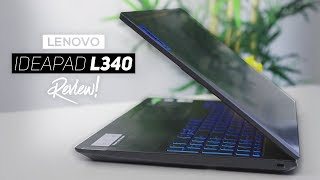 Lenovo IdeaPad L340 Review 2019  A Subdued Looking Gaming Laptop [upl. by Pollie266]