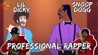 LIL DICKY WAS MADE FOR THIS  Lil Dicky  Professional Rapper Feat Snoop Dogg Reaction [upl. by Yerkovich119]