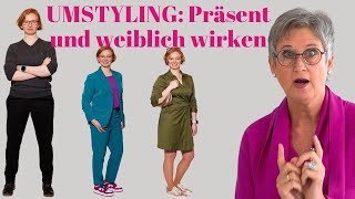 Vorher  Nachher Effekt femininer und präsenter wirken [upl. by Xel]