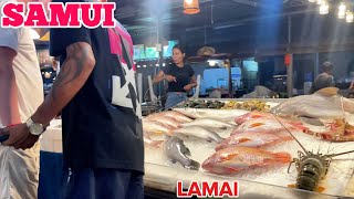 Koh Samui Lamai walking street Streets of Thailand [upl. by Feinberg684]