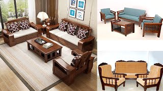 115 Wooden Sofa Designs Ideas II Modern Wooden Sofa Designs [upl. by Cire]