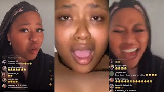 Video Seemah laughing at Cyan Boujee tlof tlof video  HEARTBREAKING 💔😭 “Mma Moroto” [upl. by Jareen29]