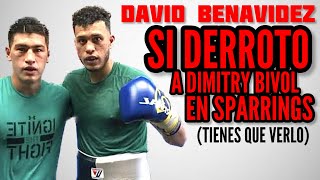 ¿NOQUEÓ A BIVOL Se REVELA VICTORIA SECRETA de David Benavidez sobre Dimitry Bivol en un SPARRING [upl. by Christa919]