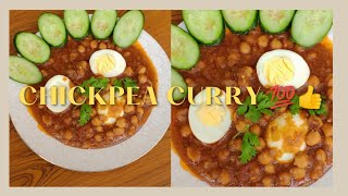 High protein chickpea curry 💯 delicious than meat chickpeas curry easy recipe [upl. by Natan]