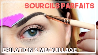 RASAGE ET MAQUILLAGE DU SOURCIL  Epilation amp Make up pour des sourcils Parfait [upl. by Iman]