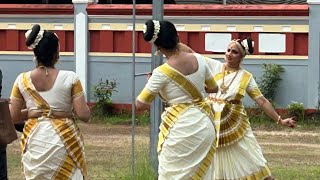 Lord Krishna Guruvayur Temple Mohiniyattam dance [upl. by Adnovay707]