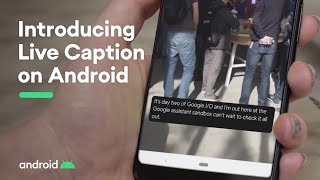 Introducing Live Caption on Android [upl. by Amabelle]