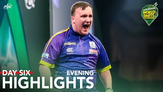 LUDICROUS LITTLER 🤯 Day Six Evening Highlights  202324 Paddy Power World Darts Championship [upl. by Sorilda]