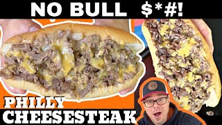 NO B S Authentic PHILLY CHEESESTEAKS on the Blackstone Griddle [upl. by Haletky]