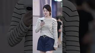 beautiful girl chinese street fashion shorts trending trendingshorts shortvideo beautiful [upl. by Ainotahs392]