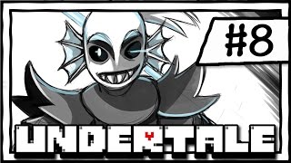 Undyne Boss Fight 8 Undertale Blind Playthrough [upl. by Eimorej]