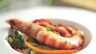 Video Receta 03  Tallarines con Pechuga de Pavo Verduras y Gambas [upl. by Best]