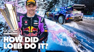 How Sebastien Loeb Actually Won Rallye MonteCarlo 👑 [upl. by Nnaynaffit]