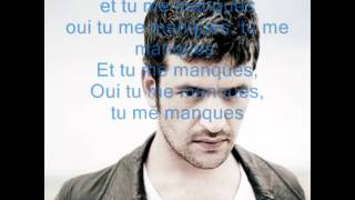 Grégoire  Tu me manque Lyrics [upl. by Enelrahs]