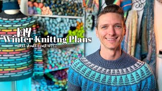 Winter Knitting Plans  HiberKnitAlong  What Should I Cast On Next knittingpodcast [upl. by Perry]