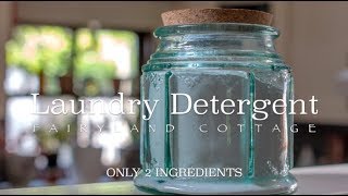 2 Ingredient Laundry Detergent  Zero Waste  Natural  Economical [upl. by Aiuqenehs]