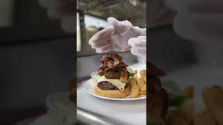 The homestead burger from Carey’s Brewhouse [upl. by Latashia]