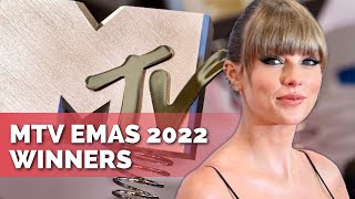 MTV EMAs 2022 Winners  MTV Europe Music Awards Full List [upl. by Ytnom]