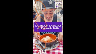 LA MEJOR LASAGNA 😍 de Florencia Italia 🇮🇹 [upl. by Ivar472]