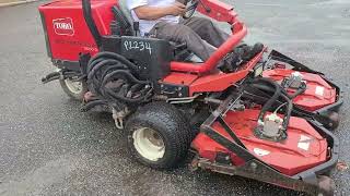 GovDeals 2008 TORO GROUNDSMASTER 3500D Lawn Mowers [upl. by Emalee10]