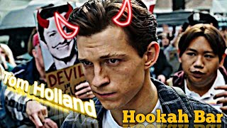 Hokkah bar ft Tom Holland  Tom Holland edit status  Its Muktar edits [upl. by Hsirap]