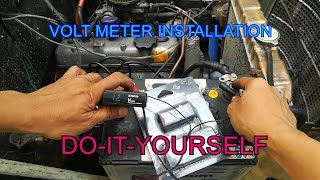 VOLTMETER INSTALLATION [upl. by Ttehr]