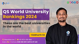 QS World University Rankings 2024  QS Ranking 2024  QS University Rankings 2024 [upl. by Robi552]