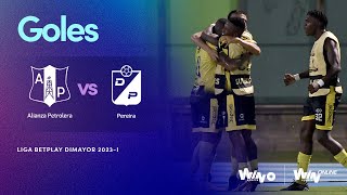 Alianza Petrolera vs Deportivo Pereira goles  Liga BetPlay Dimayor 2023 2  Fecha 20 [upl. by Nacim]