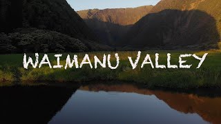 Waimanu Valley on the big island aerials and time lapses [upl. by Tsuda383]