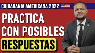 EXAMEN DE CIUDADANIA AMERICANA 2022 [upl. by Anits]