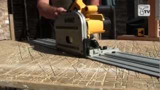 Using a Guide Rail  Tips on Getting the Most From Your Plunge Saw  Part 1 [upl. by Celestina]