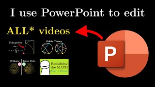 I use PowerPoint to edit all videos and hit 100k subs [upl. by Nuahsyd816]