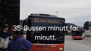 35Bussen minutt for minutt 🇧🇻 [upl. by Jobye706]