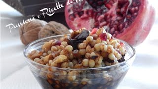 Video ricetta grano dei morti o cicci cotti [upl. by Alesig]