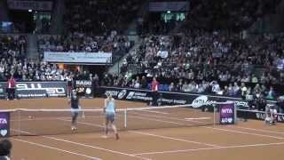 Maria Sharapova vs Li Na champ point amp winner ceremony Pt 1  Porsche Tennis Grand Prix 2013 [upl. by Udele856]