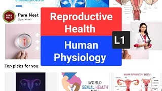 Reproductive Health Lecture 1 [upl. by Nevaeh]