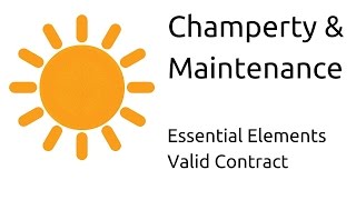 Champerty and maintenance  Other Essential Elements of a Valid Contract  CA CPT  CS amp CMA [upl. by Drazze718]