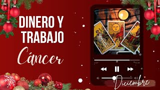 Cáncer♋ Tarot Dinero💰 y Trabajo🔝 – Diciembre🎄 2023  Tarot Tortuga🐢 [upl. by Neetsirk932]