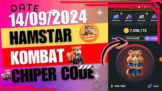 Daily cipher code  today chip code  Daily combo card  hamster kombat mrpktechnologygyn [upl. by Nirol]